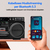 MEDION LIFE® P66538 Retro-Boombox DAB+/PLL-UKW Radio, Bluetooth® 5.3 für das Abspielen von Smartphone & Co, CD-Player, Kassettendeck, X-Bass Funktion, 2 x 10 W RMS