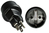 Microconnect PEUSC7FAD power plug adapter NEMA 5-15P Type F Black
