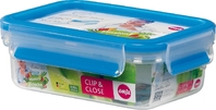 Emsa CLIP & CLOSE Frischhaltedose, rechteckig Maße: 16,3 x 11,3 x 5,8 cm,