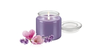 Duftkerze FANCY HOME 410 g, Provence Frischer Duft von Lavendel, Magnolie und