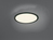 LED Deckenleuchte PHOENIX Schwarz / Weiß dimmbar - extra flach Ø 30cm