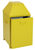 Abfalltrennung ABF, RAL 1003/1003, Mod. 2, 80 Liter