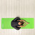 Relaxdays Yogamatte, 1 cm dick, für Pilates, Fitness, gelenkschonend, mit Tragegurt, Gymnastikmatte 60 x 180 cm, schwarz