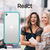 OtterBox React - Funda Protección mejorada para Apple iPhone SE (2020)/8/7 Sea Spray - Transparente/Azul - ProPack - Funda