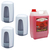 Bulk Fill Soap Dispensers - Pack of 3 - 900ml Capacity with Antibacterial Hand Wash - Lavender