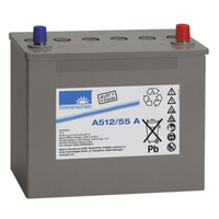 Sol Dryfit A512 / 55A de la batería de plomo-ácido