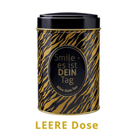 ROOST Teedose 1903 leer, Smile - es ist DEIN Tag