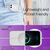 NALIA Glitzer Hülle für iPhone 12 mini, Bling Handy Cover Glitter Case Schutz Transparent