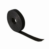 Kabelbinder aus Klettband, 10m, Schwarz , LogiLink® [KAB0055]