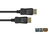 Anschlusskabel DisplayPort 1.2, Stecker inkl. Verriegelungsschutz, schwarz, 2m, Good Connections®
