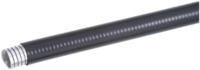 Schutzschlauch, Innen-Ø 21 mm, Außen-Ø 26.4 mm, BR 100 mm, PVC, schwarz