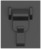 Buchsengehäuse, 5-polig, RM 2.54 mm, gerade, schwarz, 104257-4