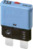 KFZ-Sicherungsautomat, 15 A, 28 V, blau, (L x B x H) 20 x 6 x 34.9 mm, 1610-21-1