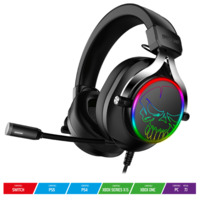 Spirit of Gamer Spirit of Gamer Wireless Fejhallgató - MIC-XH600 (MultiPlatform, 7.1, mikrofon, hangerőszabályzó, nagy-párnás, fekete)