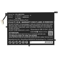 Battery 24.75Wh Li-Pol 3.75V 6600mAh Black for Lenovo Tablet 24.75Wh Li-Pol 3.75V 6600mAh Black for Lenovo Tablet Miix 10, ThinkPad Tablet Spare Parts
