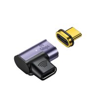 Magnetic USB-C Adapter 90° USB kábelek
