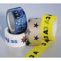 PVC tape with individual print