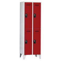 Cloakroom cupboard, compartment height 820 mm