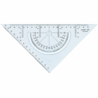 Geometrie-Dreieck 2622 22,5 cm transparent