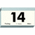 Tagesabreißkalender 312 Q 10,9x5,9cm 2025