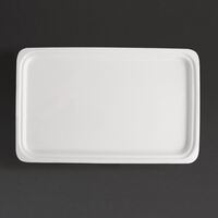 Olympia Whiteware 1/1 Gastronorm Dish White Porcelain 30(H) x 325(W) x 530(D)mm