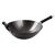 Kitchen Craft Wok Pan with Non Stick Flat Base Made of Carbon Steel - 14in