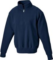 Sweatshirt Workwear, Half Zip, Gr. XL,navy