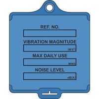 Medium asset tags - Vibration control