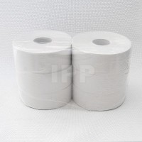 Toilettenpapier Jumbo 2-lagig rec. 6 Rollen 25cm Durchmesser