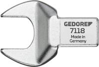 Einsteck-Maulschlüssel 17mm 9x12mm 4kt. Gedore