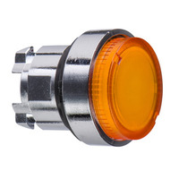 Frontelement für Leuchtdrucktaster ZB4, tastend, orange, Ø 22 mm