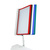 Cash Register Info / Flip Display System / Price List Holder "Quickload" | 2x each of red, blue, green, white and black 10