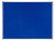 Bi-Office Earth-It Maya Blaue Filznotiztafel mit Aluminiumrahmen 200x120cm Vorderansicht
