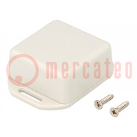 Enclosure: multipurpose; X: 40mm; Y: 40mm; Z: 20mm; with fixing lugs