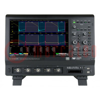 Oscilloscope: mixed signal; Ch: 4; 1GHz; 10Gsps; 12.5Mpts/ch; 450ps