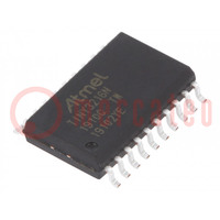 IC: microcontroller AVR; SO20; Ext.onderbrek: 18; Cmp: 1; ATTINY