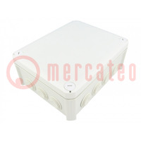 Enclosure: junction box; X: 150mm; Y: 190mm; Z: 77mm; IP66