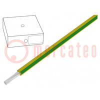 Wire; ÖLFLEX® WIRE MS 2.2; stranded; Cu; 6mm2; PVC; green-yellow