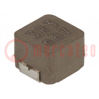 Inductance: ferrite; 3,3uH; Iservice: 8,7A; 18,9mΩ; ±20%; Isat: 8A