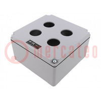 Enclosure: for remote controller; IP65; X: 152mm; Y: 152mm; Z: 86mm