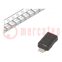 Diode: gelijkrichter Schottky; SMD; 100V; 1A; DO219AB; rol,band