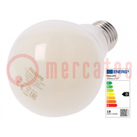 LED lámpa; fehér semleges; E27; 230VAC; 2452lm; P: 17,5W; 4000K