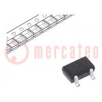 Diode: TVS array; 6.8V; 2.5A; 30W; SOT353; Features: ESD protection