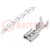 Terminal: flat; 4.8mm; 0.8mm; female; 0.5÷2mm2; crimped; for cable