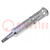 Tip; chisel; 2.4mm; for gas soldering iron; WEL.WP60K