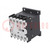 Contactor: 4-pole; 230VAC; 9A; for DIN rail mounting; J7KNA; 690V