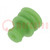 Accessories: gasket for wire; Superseal 1.5; green; Øout: 6.1mm