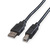 ROLINE USB 2.0 Kabel, Typ A-B, schwarz, 3 m