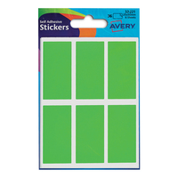 Avery Labels Packet36 50X25mmGreen32-221