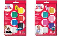 FIMO kids Modelliermasse-Set Colour Pack "girlie", 6er Set (57890083)